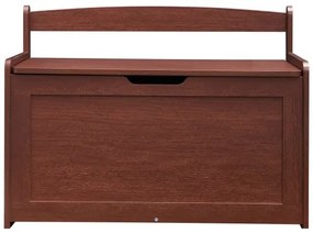 VEVOR Kids Toy Storage Bench Wooden Toy Box Chest 32.68 x 17.91 x 24.02&quot; Cherry