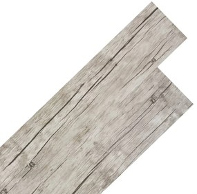 vidaXL Δάπεδο Αυτοκόλλητο Washed Oak 2,51 μ² / 2 χιλ. από PVC