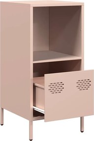 vidaXL Ντουλάπι Ροζ 35x39x73,5 εκ. από Χάλυβα Ψυχρής Έλασης