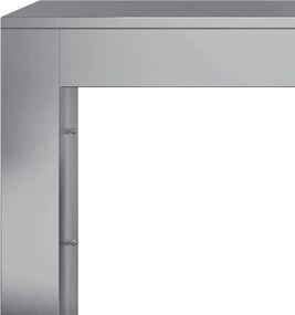 vidaXL Ράφι Καυσόξυλων 100x40x60 εκ. Γαλβανιζέ Ατσάλι