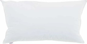 vidaXL Μαξιλάρι με μαξιλάρι 2 pcs Λευκό 40 x 80 cm Βαμβάκι