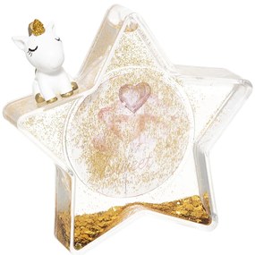 Κορνίζα (11x10.5) A-S Water Frame Unicorn Gold 174227