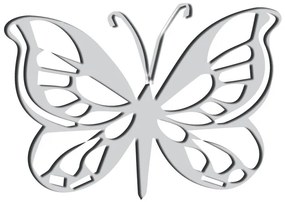 Intra απο ξύλο plywood 3mm-4mm πάχος 3D Butterfly Papercut Δίασταση 30x20 cm INTRAFABR-21055088