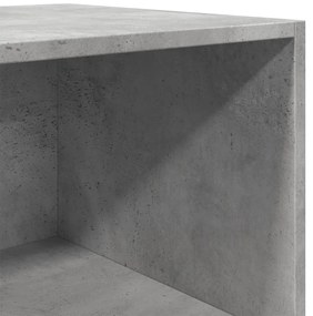 vidaXL Ντουλάπι Γκρι Σκυροδέματος 40x41x185 εκ. Επεξεργασμένο Ξύλο