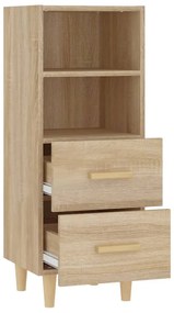 vidaXL Ντουλάπι Sonoma Δρυς 34,5x34x90 εκ. από Επεξεργασμένο Ξύλο