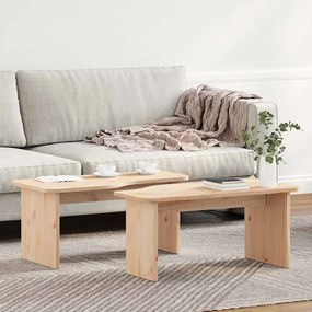 vidaXL Τραπεζάκι σαλονιού Φυσικό 100 x 69 x 35.5 εκατοστά