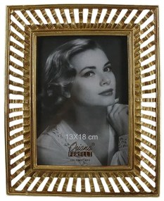 Κορνίζα XL24059157 13x18cm Gold Oriana Ferelli Πολυρεσίνη