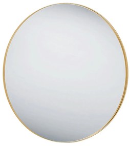 Καθρέπτης Τοίχου Στρογγυλός Britta 1430479 110cm Gold Mirrors & More Metal, Glass