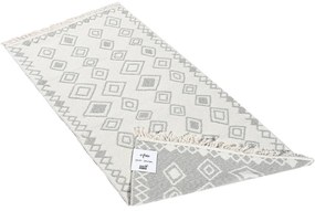 Χαλί Διαδρόμου 2 Όψεων (80x150) Polcarpet Aria Artkilim 23501 L.Grey