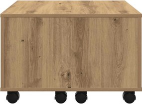 vidaXL Τραπεζάκι Σαλονιού Αρτισιανή Δρυς 60x60x38 εκ. Επεξ. Ξύλο