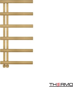 Thermo Accent Brushed Gold - Θερμαινομενη πετσετοκρεμάστρα - 50x100 cm