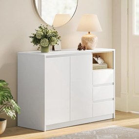 Μπουφές (103.5x40x74.5) Vasagle BBK273W21V3