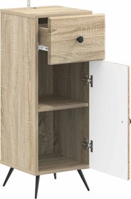 vidaXL Ντουλάπι Αποθήκευσης Μπάνιου BREDA Sonoma Δρυς 30 x 31 x 80 εκ.