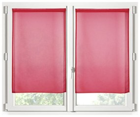 Σετ Κουρτίνες Παραθύρου (60x120) Με Τούνελ S-F Monna Rouge RA2B961014