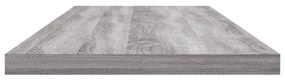 vidaXL Ράφια Τοίχου 4 τεμ. Γκρι Sonoma 80x20x1,5 εκ. Επεξεργ. Ξύλο