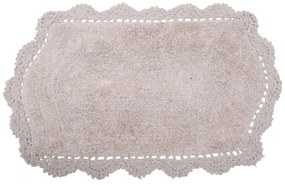 Πατάκι Μπάνιου (45x75) Viopros Τάνια Εκρού