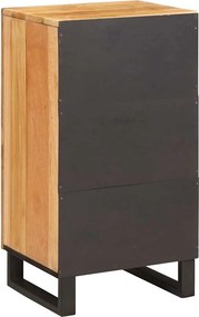 vidaXL Πλαϊνό γραφείο Καφέ 40 x 33 x 75 εκ. Στερεό ξύλο μάνγκο