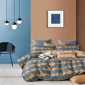 Σεντόνια Jenson (Σετ 4τμχ) Multi Melinen Υπέρδιπλο 230x270cm 100% Βαμβακοσατέν