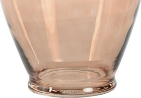 Βάζο Home ESPRIT Κεχριμπάρι Κρυστάλλινο Σύγχρονη 16 x 16 x 27 cm