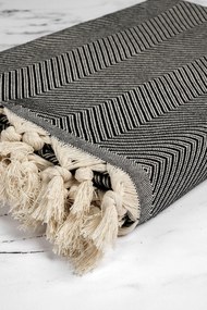 Sofa Cover Trendy - Black (230) Black
White