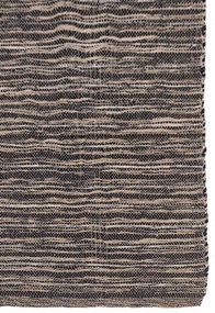 Χαλί Γιούτας Με Ρίγα 00.02.23540 Natural-Black 60X90cm