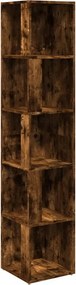 vidaXL Γωνιακά ράφια 33 x 33 x 165 cm Engineered Wood