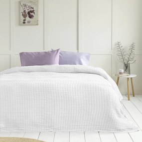 Κουβέρτα Πικέ Μονή (160x240) Nima Comfy Snow White