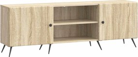 vidaXL Ντουλάπι TV 150 x 31 x 50 εκ. Sonoma Δρυς Επεξεργασμένο Ξύλο