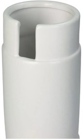 Βάζο Λευκό Κεραμικό 10x10x30cm - Κεραμικό - 05150668