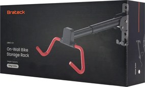 BRATECK επιτοίχια βάση ποδηλάτου LBM13-01, έως 30kg, μαύρη