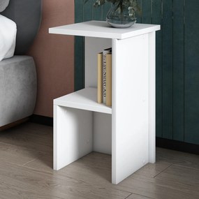 Κομοδίνο Λευκό OLODAR 29.6x29.6x50