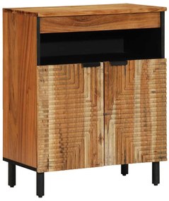 vidaXL Πλαϊνό γραφείο Φυσικό 60 x 33,5 x 75 εκ. Στερεό Ξύλο Ακακίας