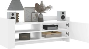 vidaXL Έπιπλο Τηλεόρασης Λευκό 100 x 35 x 40 εκ. Επεξ. Ξύλο
