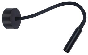 Φωτιστικό Τοίχου-Απλίκα Σπιράλ Led Black VK/04110NS/B/W VKLed Aluminium