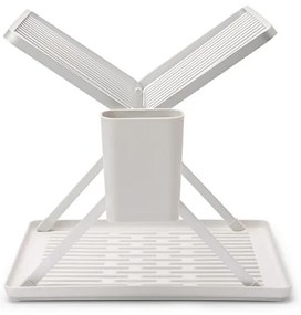 Πτυσσόμενο στεγνωτήριο πιάτων Brabantia SinkSide 1004154, Σχάρα για μαχαιροπίρουνα, Ανθεκτικό στη διάβρωση, Ανοιχτό γκρι