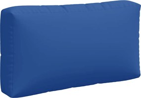 vidaXL Μαξιλάρια Παλέτας 3 τεμ. Μπλε Υφασμάτινα