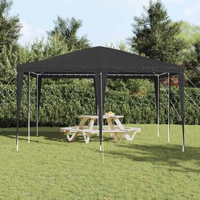 vidaXL Σκηνή Πάρτυ Γκρι και Λευκό 400 x 400 x 266 εκ