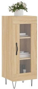 vidaXL Ντουλάπι Sonoma Δρυς 34,5x34x90 εκ. από Επεξεργασμένο Ξύλο