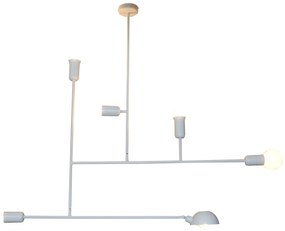 HL-3525-6 RODNEY WHITE PENDANT