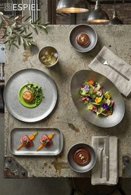 SNOW GREY ΝΤΙΠΑΚΙ ΒΑΘΥ ΣΤΡΟΓΓ. SS 18/10 7,7Χ7,7Χ4ΕΚ.