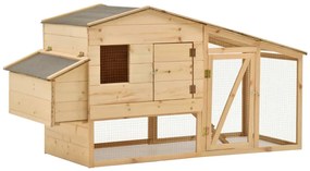 vidaXL Κοτέτσι 178 x 67 x 92 εκ. από Μασίφ Ξύλο Πεύκου