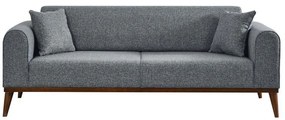 Καναπές - Κρεβάτι Τριθέσιος Cofi 560ARE2907 222x90x80cm Grey