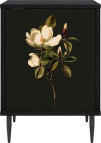 vidaXL Κομοδίνο BREMEN 2 τμχ. Μαύρη Δρυς 36 x 33 x 51 εκ.