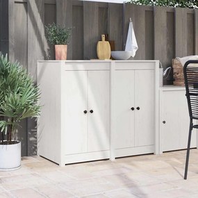 vidaXL Πόρτα κουζίνας MEPPEL 2 pcs Λευκό 50 x 9 x 82 εκ
