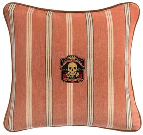 Μαξιλάρι Διακοσμητικό (Με Γέμιση) Oregon Stripes LC40158 50x50cm Multi-Orange MindTheGap 50X50 50x50cm Fabric