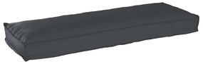 vidaXL Μαξιλάρι Παλέτας για Παγκάκι Μαύρο 120x40x8 εκ. Ύφασμα Oxford