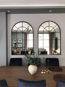 Stewehome καθρέφτης τοίχου οβάλ από mdf 103x70 cm