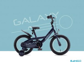 Galaxy 12 Inch 20 cm Boys Coaster Brake Dark Blue
