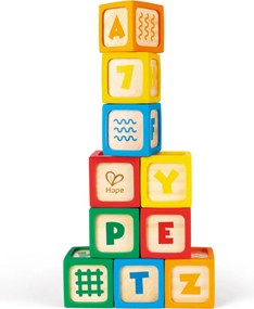 Hape Early Explorer Ξύλινα Τουβλάκια Smart Start 10Τμχ