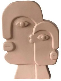 Βάζο 963DNL1176 13x10x26cm Brown Aberto Design Ceramic